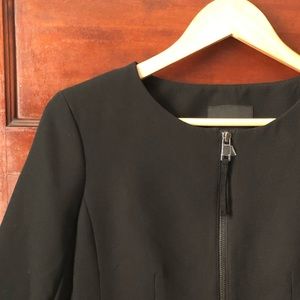 Banana Republic Black Blazer with Balloon Sleeves
